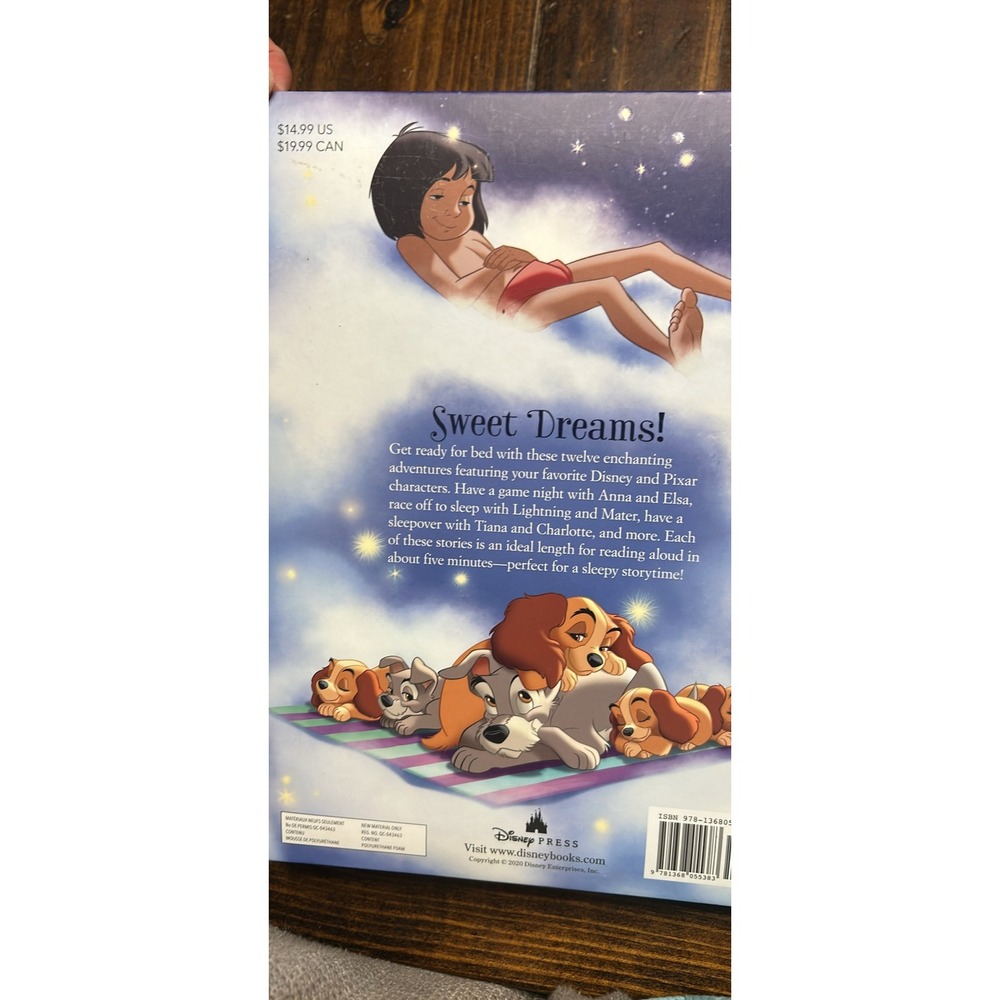 Disney 5 Minute‎ Stories Book Lot Sleepy Time and Christmas Padded Hardcover - Picture 4 of 5